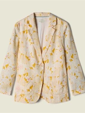 Trovata Bird of Paradis Theo Blazer Honey Flora size XS $458